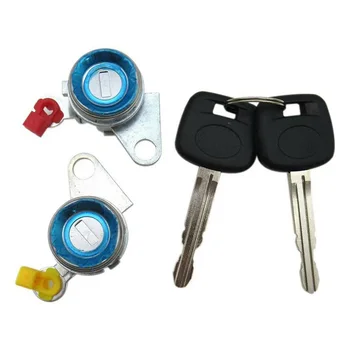1 Чифт Цилиндрови Ключалки на Входната врата с Ключ 69051-35070 69052-35070 за Toyota Tacoma 1995-2004