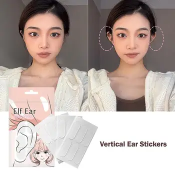 3 листа Ушни стикери Elf V-Face Maker До Стойка за вертикална корекция на Отделен ухо (3 чифта / лист) 2