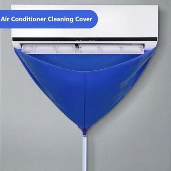 100 см Дебели Пречистване на Въздуха Coditioning Чанта За Почистване на PVC дограма с Течаща Тръба Home 1-1.5 P Сплит Окачен Климатик Инструменти