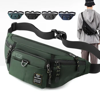 Мъжки скута чанти, ежедневни функционални поясная чанта, мъжки скута чанти, голяма чанта за телефон, поясная чанта за пари, пътни набедренные чанта през рамо за мъже