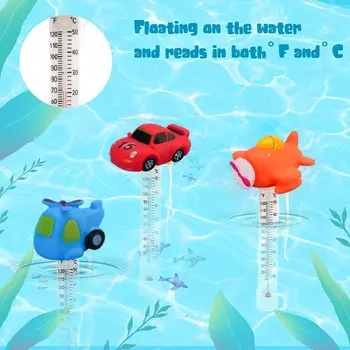 Дисплеи за плувни басейни Измерват вода, Градински аксесоари, Термометър за басейн, плаващ термометър за басейна, битови термометри