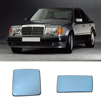 Автомобилно Синьо Огледално Стъкло за Mercedes Benz W124 S124 190 W201 (1985-1993) E (1993-1995) Дясното Огледало за обратно виждане С подгряване