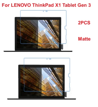 2 ЕЛЕМЕНТА За LENOVO ThinkPad X1 Tablet Gen 3 13 Инча|2-в-1 Лаптоп и Ipad (3-то поколение) защитно фолио за екрана МАТОВО Фолио За екрана