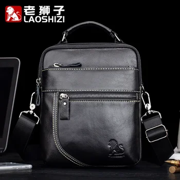 Новата луксозна марка чанта от 100% волска кожа 2023, мъжки чанти през рамо, модерна чанта през рамо, чанти, чанта-месинджър чанта-месинджър