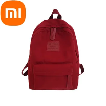 Раница Xiaomi За мъже, Училищна чанта за по-малките ученици, Женски раница за ученици с голям капацитет на открито