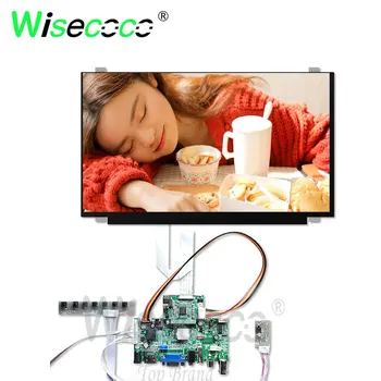 Wisecoco 15.6-инчов LCD дисплей с IPS резолюция 1920x1080 FHD, антибликовый дисплей с борда на водача, 60 Hz за преносими КОМПЮТРИ за лаптоп