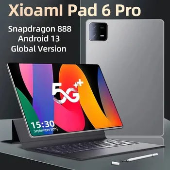 2024 Оригиналната Глобалната Версия на таблет с Android Pad 6 Pro Snapdragon 888 16GB 1024GB 10-инчови Таблети PC 5G WIFI С две СИМ-карти Pad 6