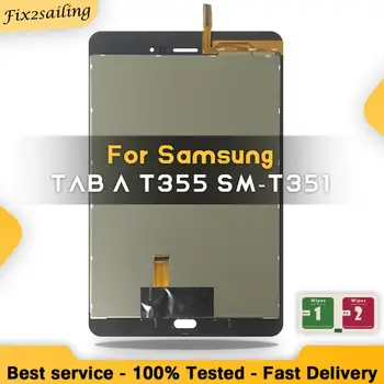 За Samsung Galaxy Tab A SM-T355 T355 T350 SM-T350 LCD Сензорен дисплей, Дигитайзер, Част от лентата, Смяна на LCD дисплей за Таблети