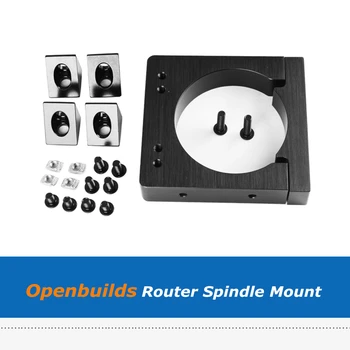 1 комплект Openbuilds 52 мм 65 мм 71 мм алуминиев комплект за фиксиране на шпиндела на рутера за 3D принтера с ЦПУ САМ Parts