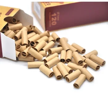 Roll roll филтър от естествена хартия за мундштуков за цигари