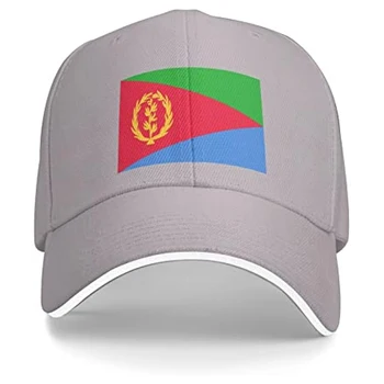 Флаг Eritreans Бейзболна Шапка Унисекс, Подходящ За Мъже И Жени Регулируема Шапка За Татко, Шапка за Сандвич