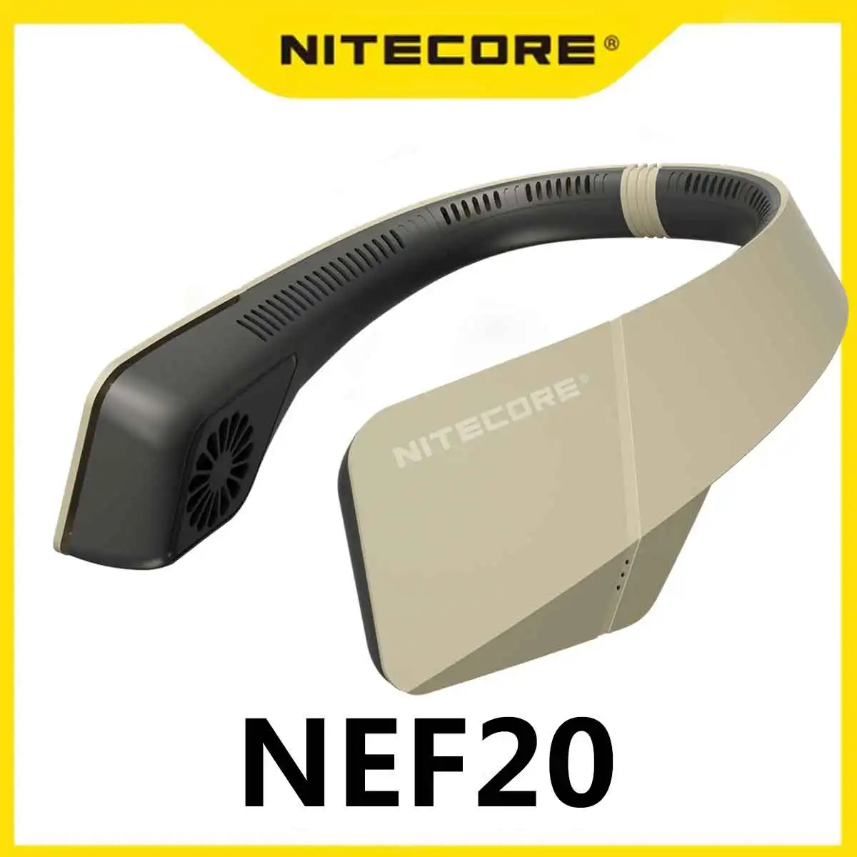 Фен NITECORE NEF20 с вградена батерия с капацитет 4000 mah, което е достатъчно за 5 дни на употреба