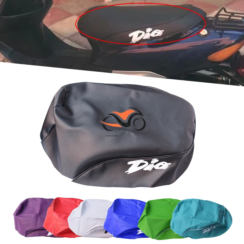 За HONDA DIO ZX AF34 AF35, калъф за седалка на мотоциклет, скутер, изкуствена кожа, гама цветове калъф за седалка