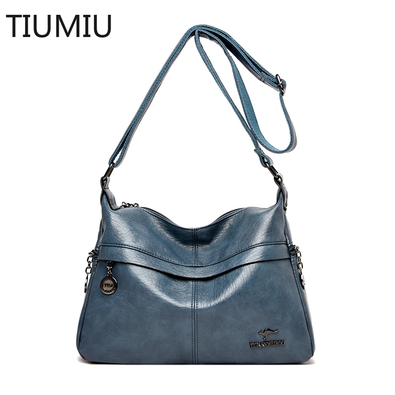 Дамски висококачествена чанта през рамо от изкуствена кожа, меки и елегантни дамски проста чанта през рамо, ежедневни дизайнерска чанта Sac A Main
