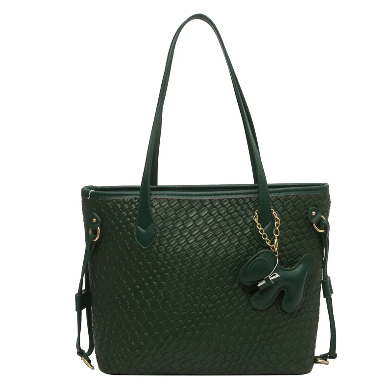 Модерна чанта през рамо, висококачествени дамски чанта от изкуствена кожа, ежедневна чанта с шарките на крокодилска кожа в ретро стил
