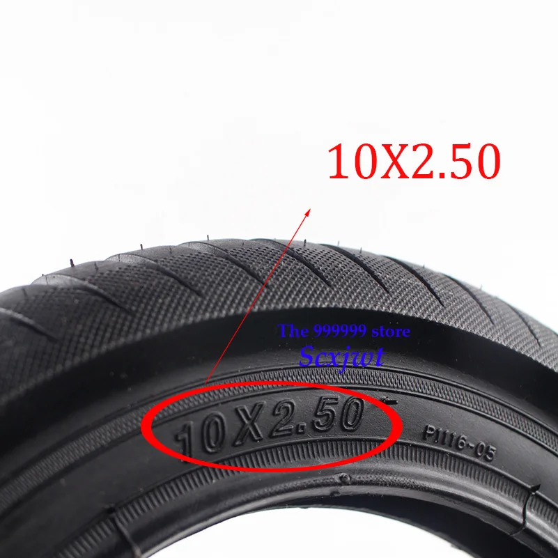 Светкавица доставка 10x2,50 10-инчови пневматични гуми за пневматични гуми el, приложими към ел. балансиран скутеру-мотора 5
